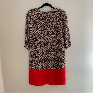 PAULE KA • Leopard Shift Dress, Size 38 (US 6)